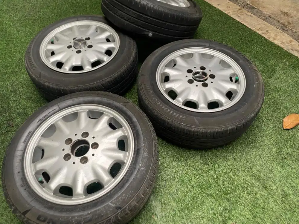 Velg ban mercy Mercedes TenHole R15 Ori bonus Ban