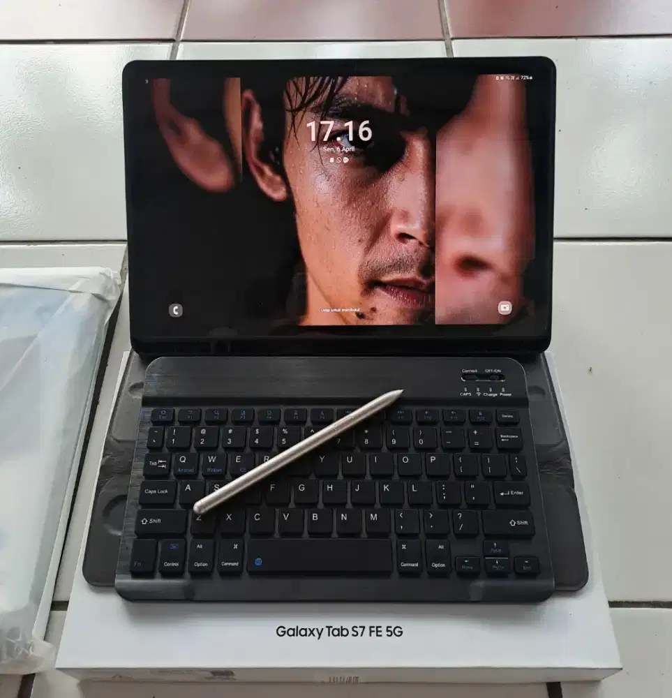 Samsung TAB S7 FE 5G 6/128GB Mulus No Minus LIKE NEW - FREE KEYBOARD