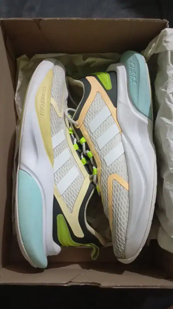 Adidas Alphabounce+ Sepatu Running Original 100%