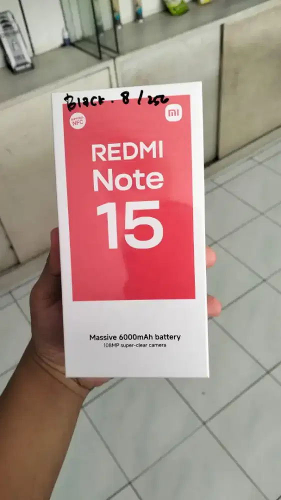 Xiaomi redmi note 15 (8/256) new spesial promo