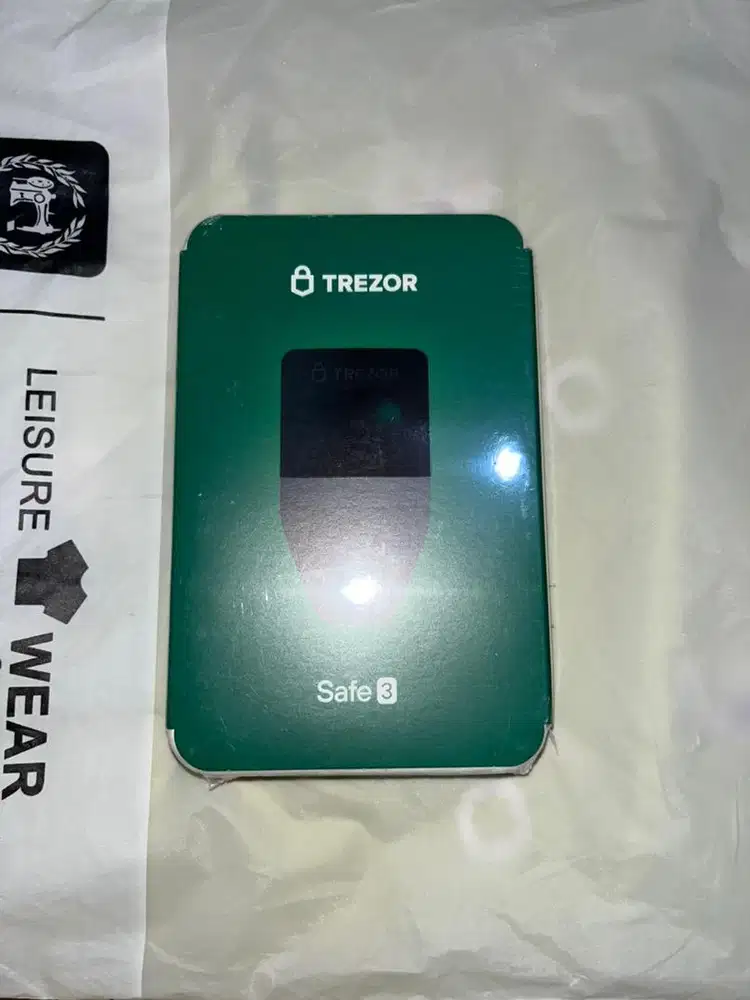 Trezor Safe 3 & Trezor Keep Metal (new segel)