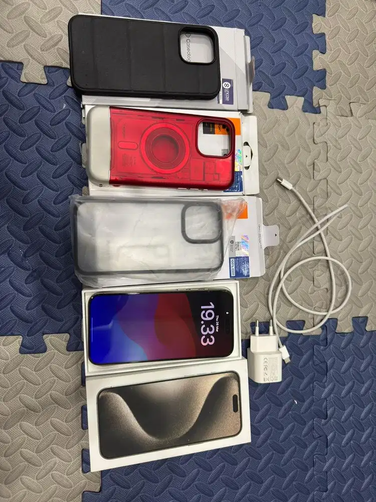 Jual Iphone 15 Pro Max 256Gb Natural Titanium Ex IBOX