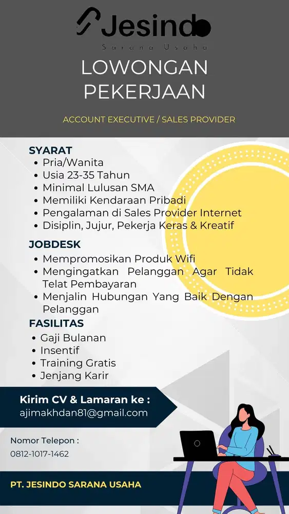 Account Executive / Sales Wifi