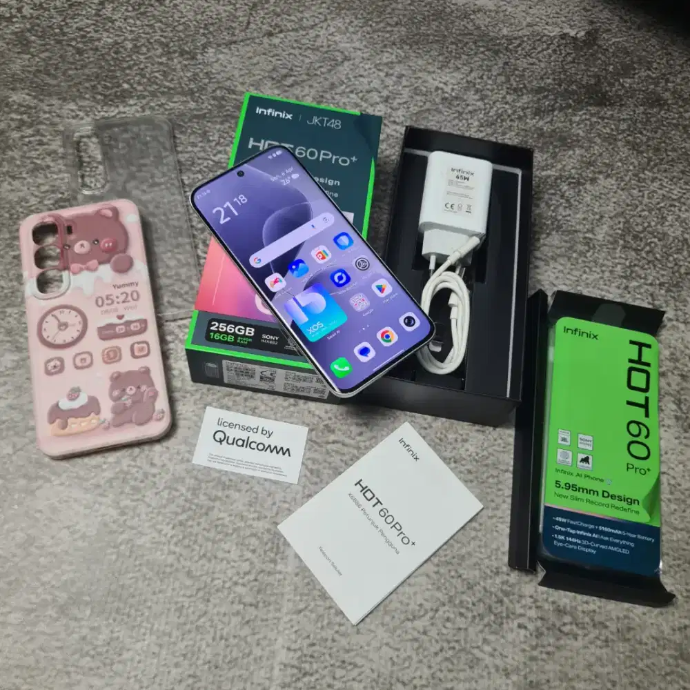 HP infinix hot 60 pro plus ram 8/256