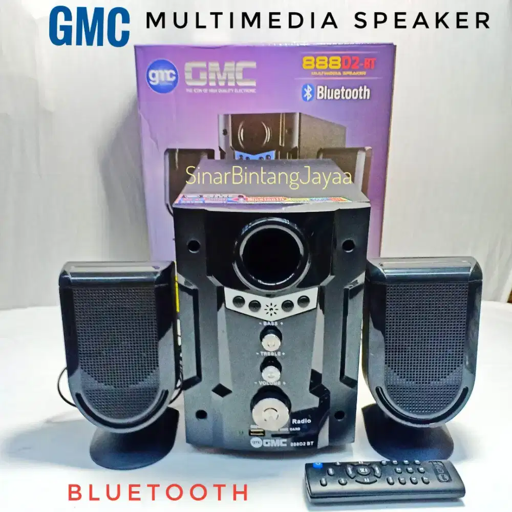 SPEAKER BLUETOOTH MULTIMEDIA GMC 888D2