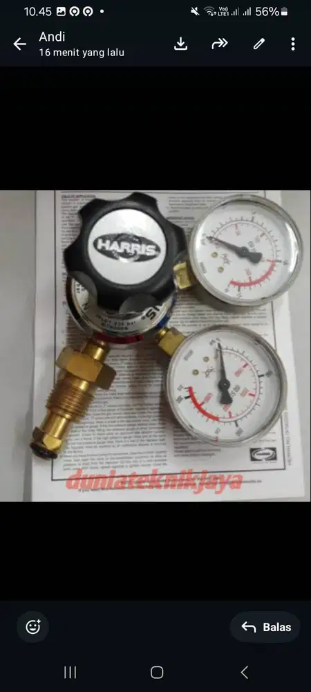 Regulatror nitrogen merk harris