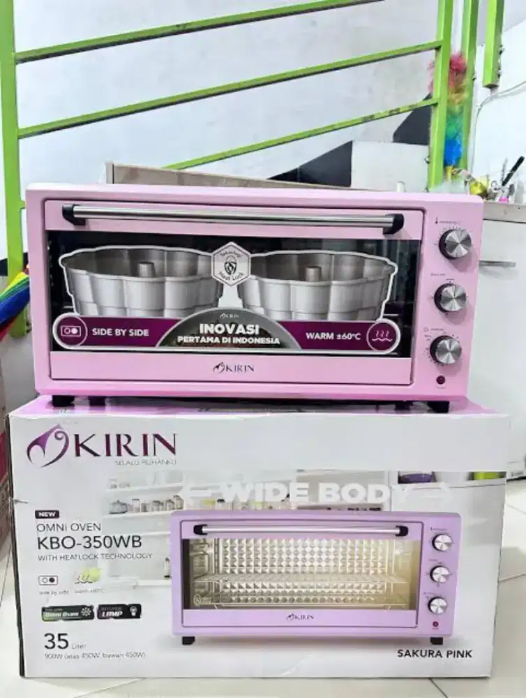 OVEN KIRIN 35 LITER PINK FREE LOYANG SULTAN
