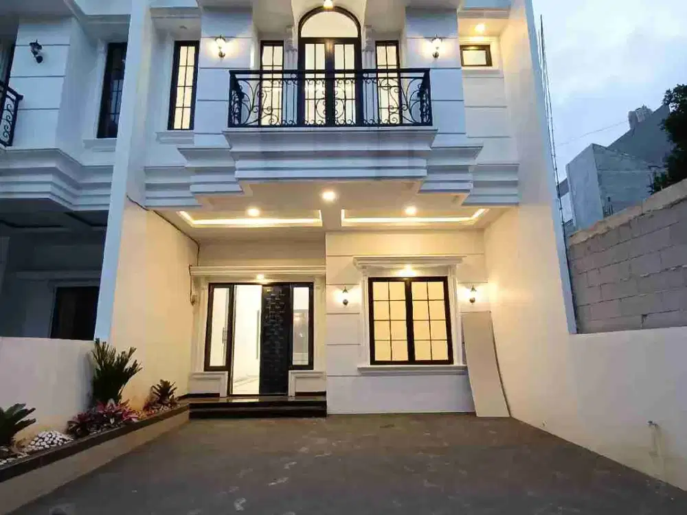 Rumah Baru 2 Unit dalam Cluster Besar Jagakarsa Jakarta Selatan