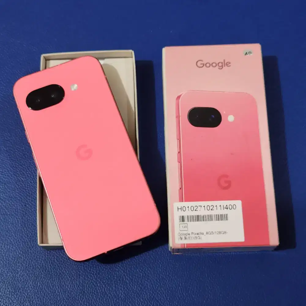 Google pixel 9a 8/128gb resmi fullset original no minus mulus