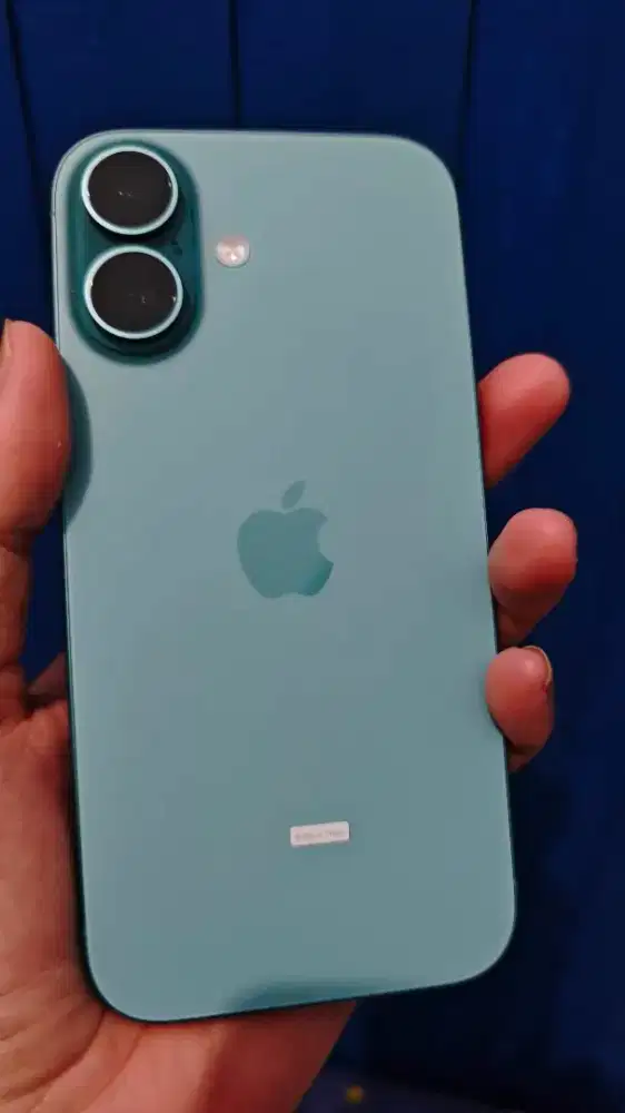 IPHONE 16 256GB TEAL :: GARANSI ON BARU 3 BULAN PAKE!