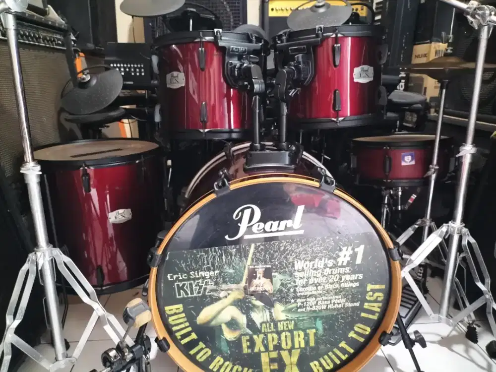 Drum pearl ex Export full set