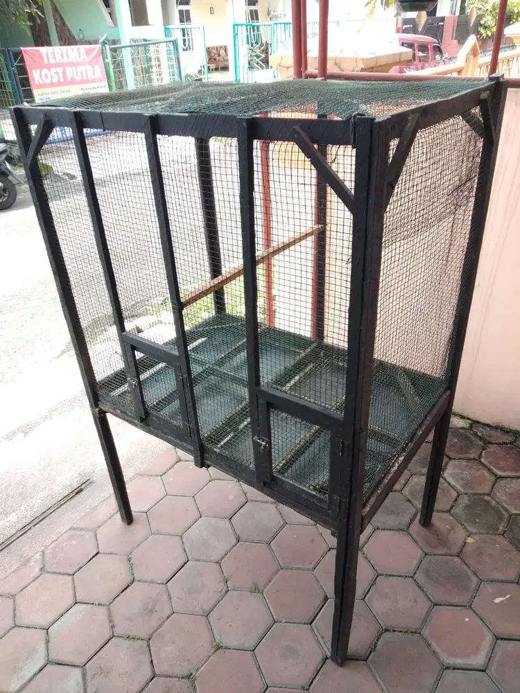 Kandang Kayu & Kawat utk Burung / Kelinci / Reptil / Ayam Serba Guna