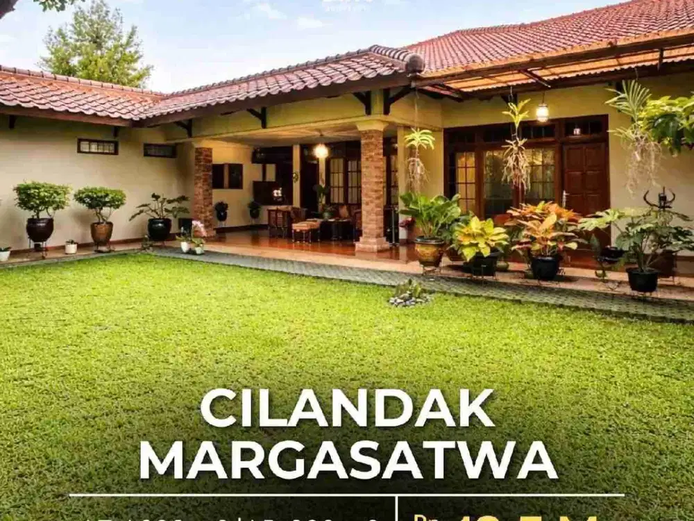 HALAMAN LUAS FOR SALE CILANDAK - MARGASATWA