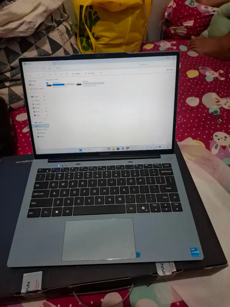 Advan Workmate Intel Core i3-1215U 8GB SSD 256GB 14″ W11 Like New