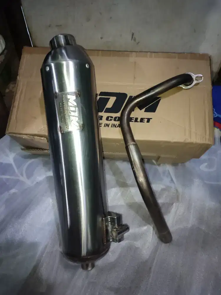 Kenalpot MDM stenlish
