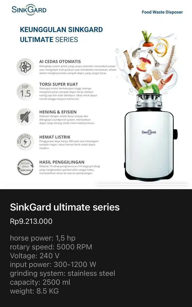 Penghancur Sampah Organik