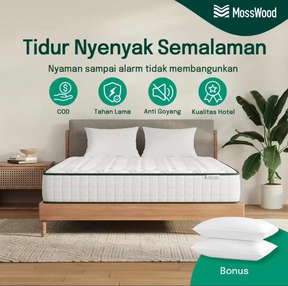 Mosswood Springbed 160X200X20