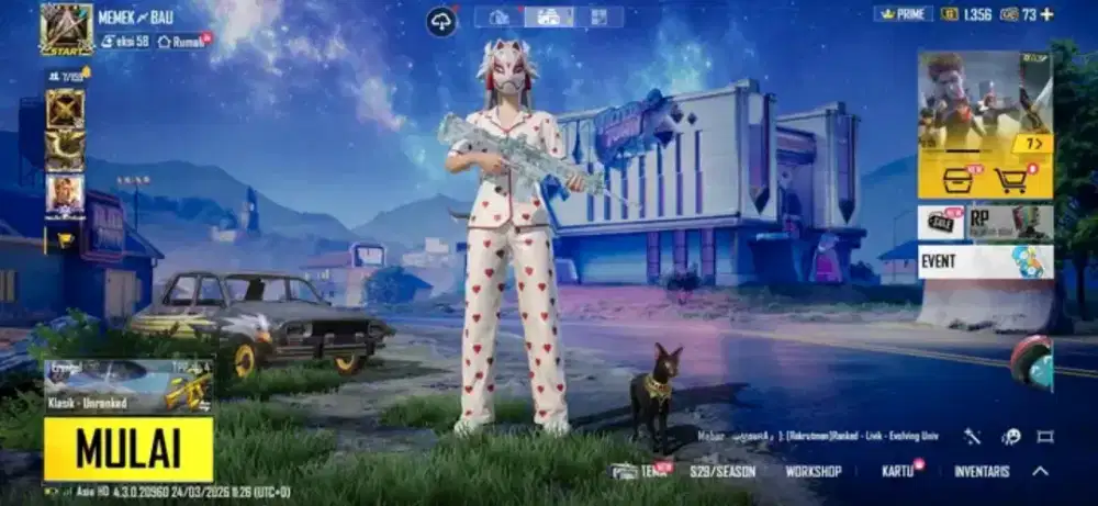 JUAL BELI AKUN PUBG MOBILEE