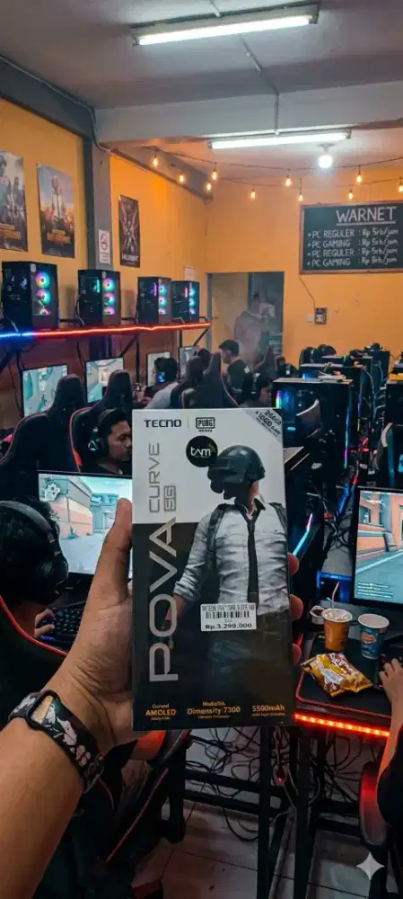 TECNO POVA CURVE 5G 8/256 | ATLANTIS DAHSYAT