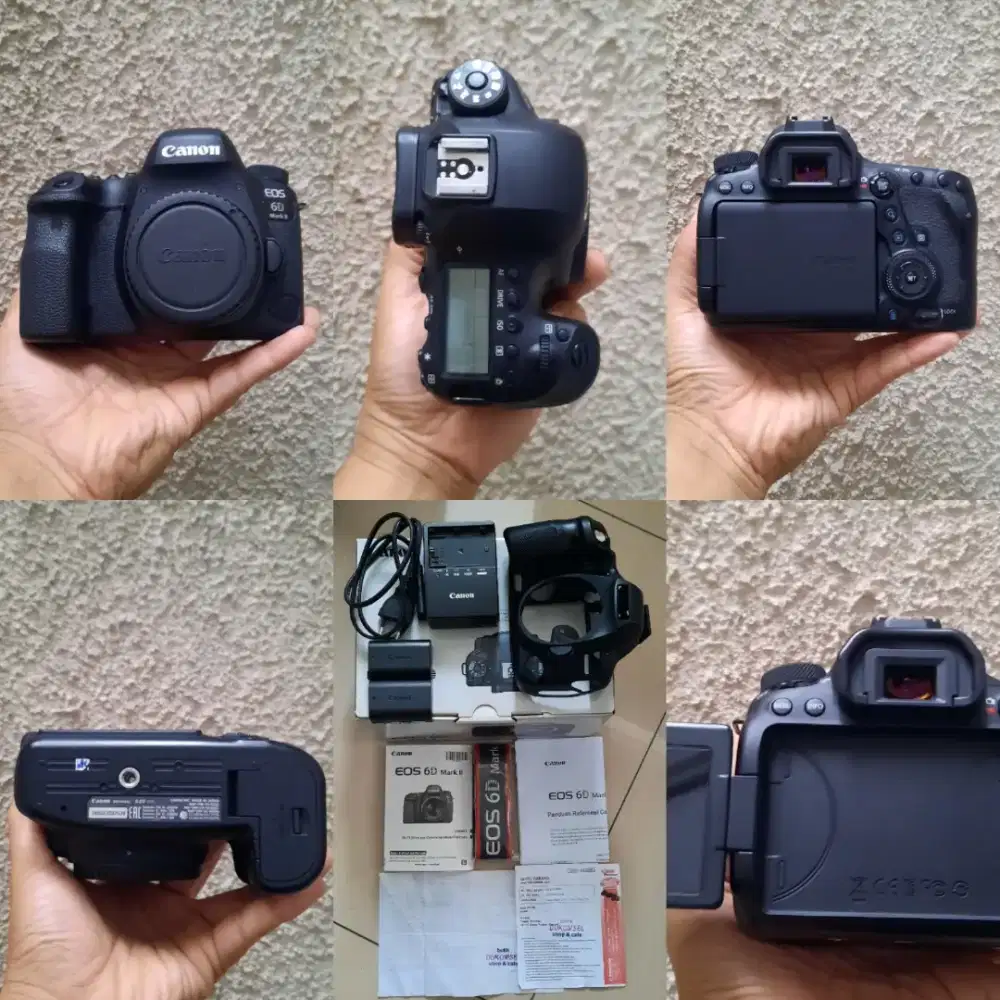 Camera canon 6d mark ii