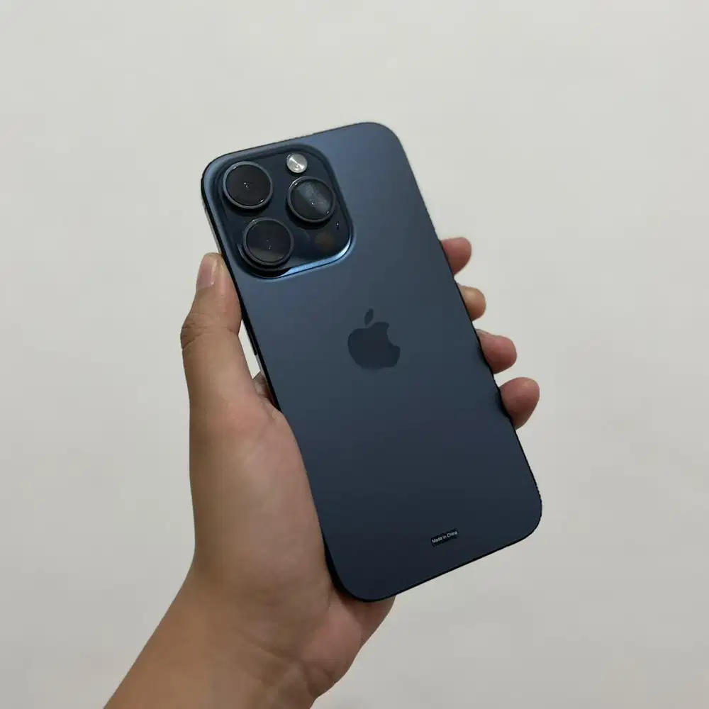 iphone 15 pro 128gb blue titanium digimap