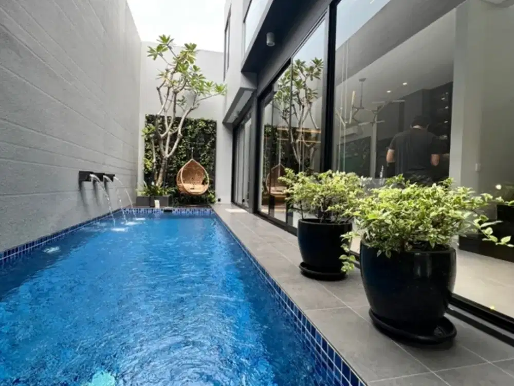 Dijual Promo Rumah Pool Surabaya Barat Nuansa Villa