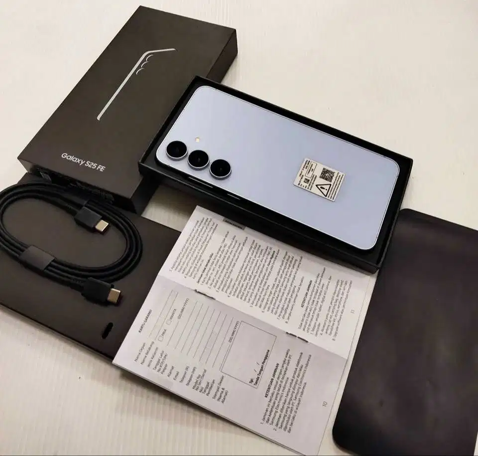 JUAL CEPAT BU Samsung S25 FE 256GB SEIN Fullset Mulus Bekasi Timur