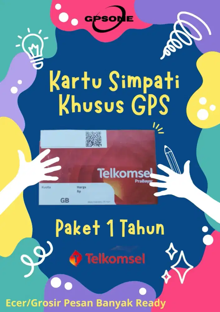 Kartu Khusus GPS Tracker Simpati Telkomsel & Pemasangan GPS