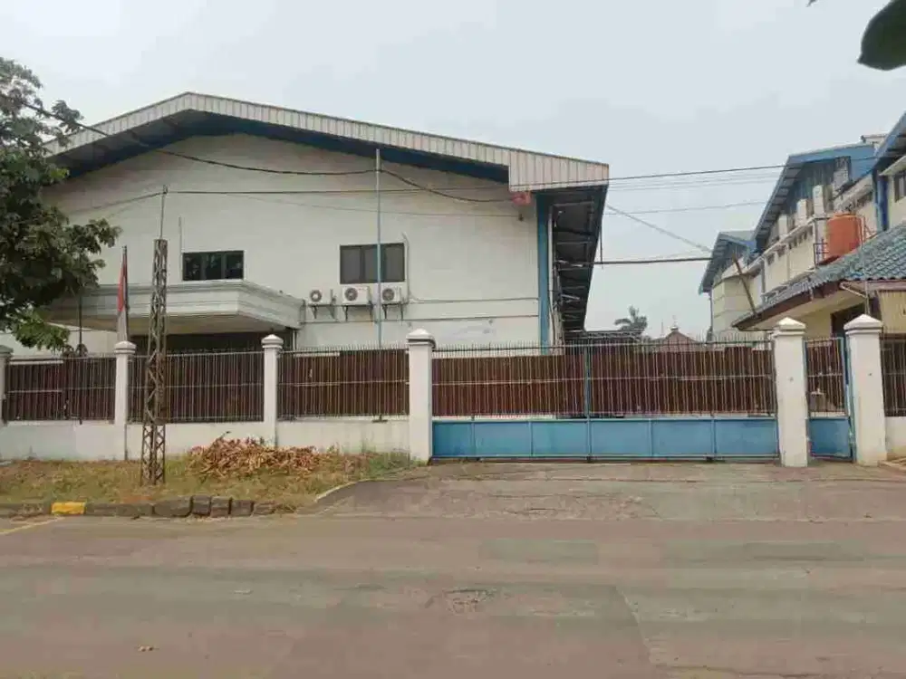 Dijual Gudang/pabrik Dikawasan Industri Cikupa Tangerang