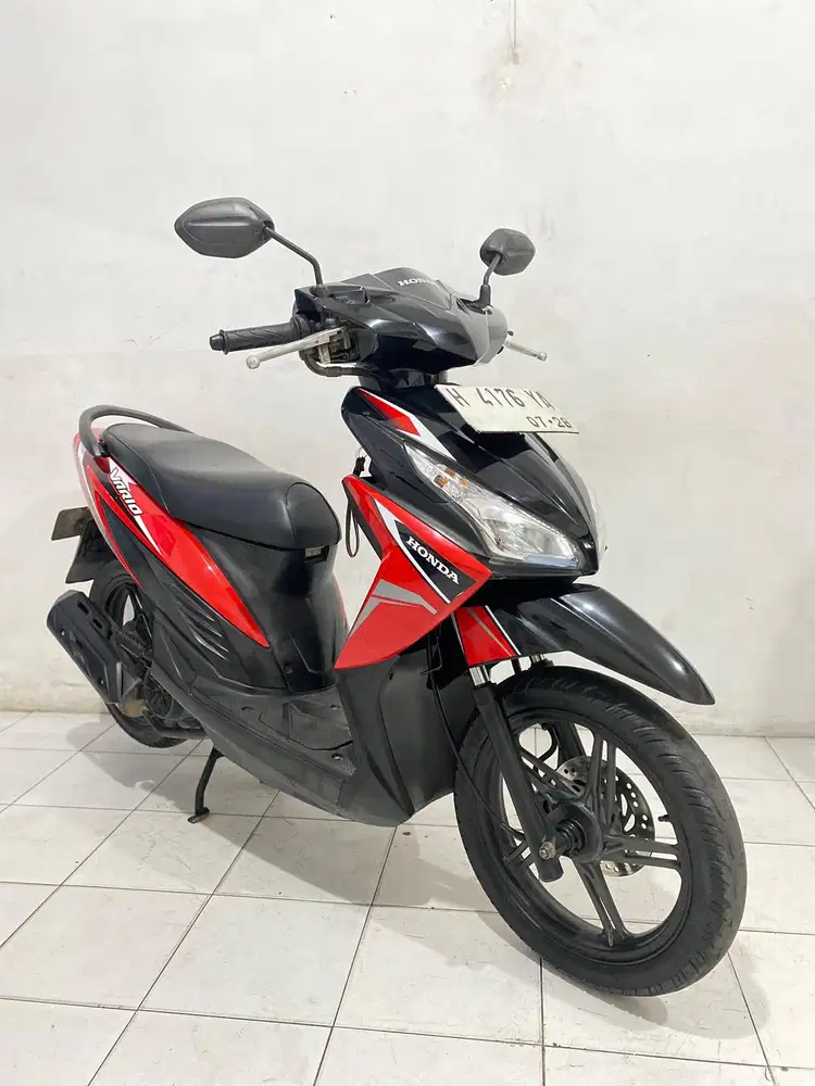 Vario 110 led 2018 hitam merah
