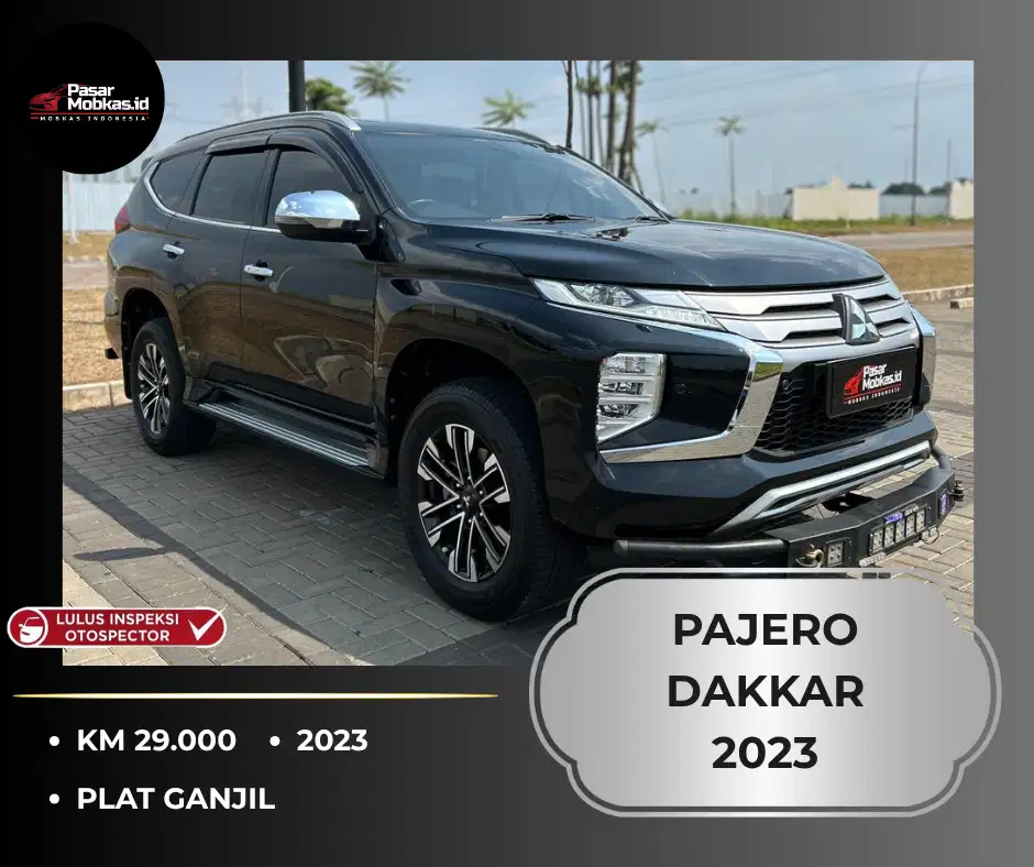 PAJERO DAKKAR ULTIMATE SOLAR 2023 AT MATIC GANJIL