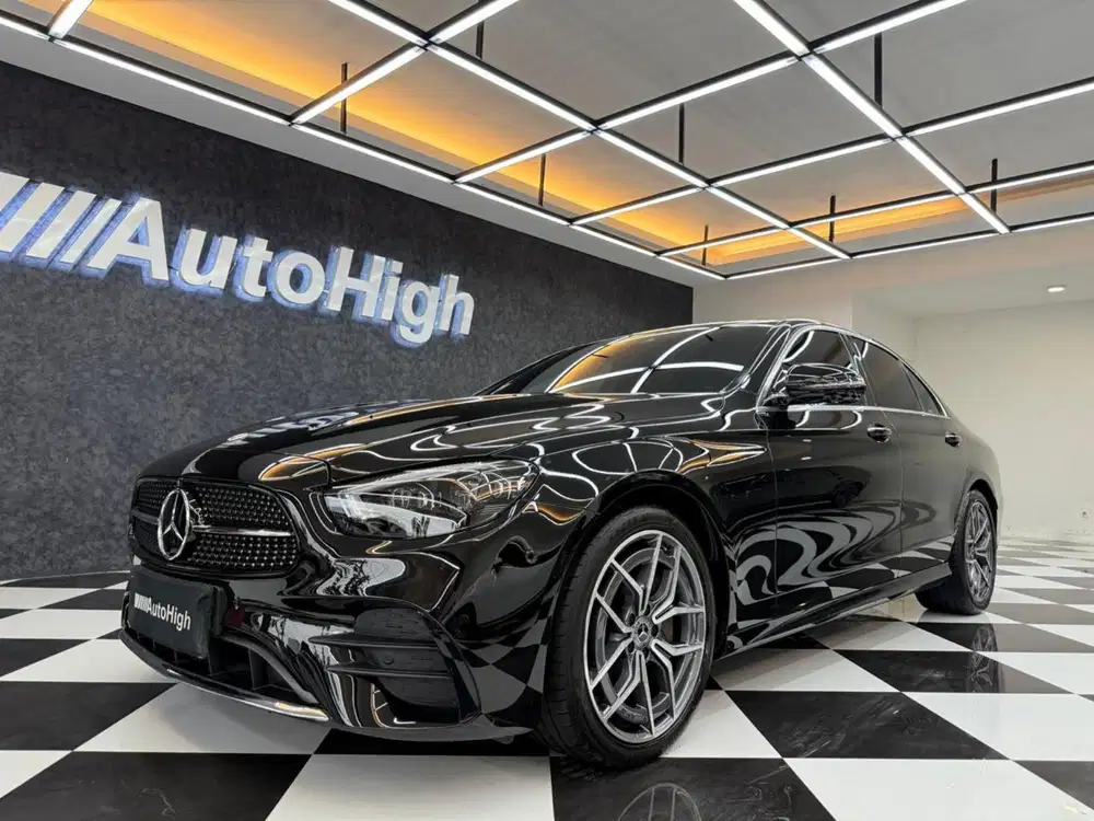 DP10% [Km7.000] E300 AMG 2023 Black Reg 2024 #AUTOHIGH