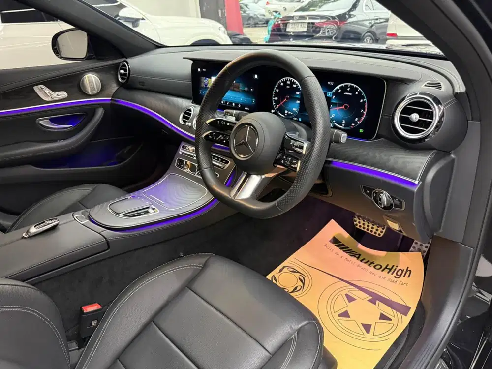 DP10% [Km7.000] E300 AMG 2023 Black Reg 2024 #AUTOHIGH