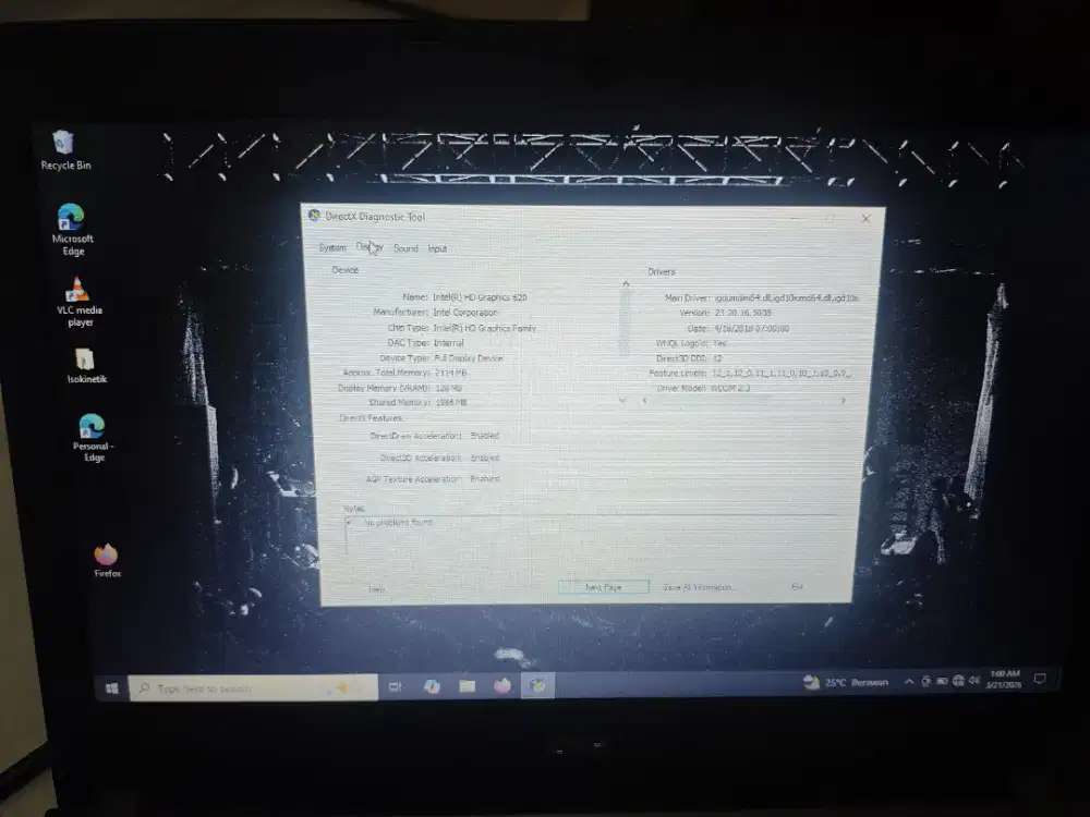 Acer aspire e5 476 I3 gen7