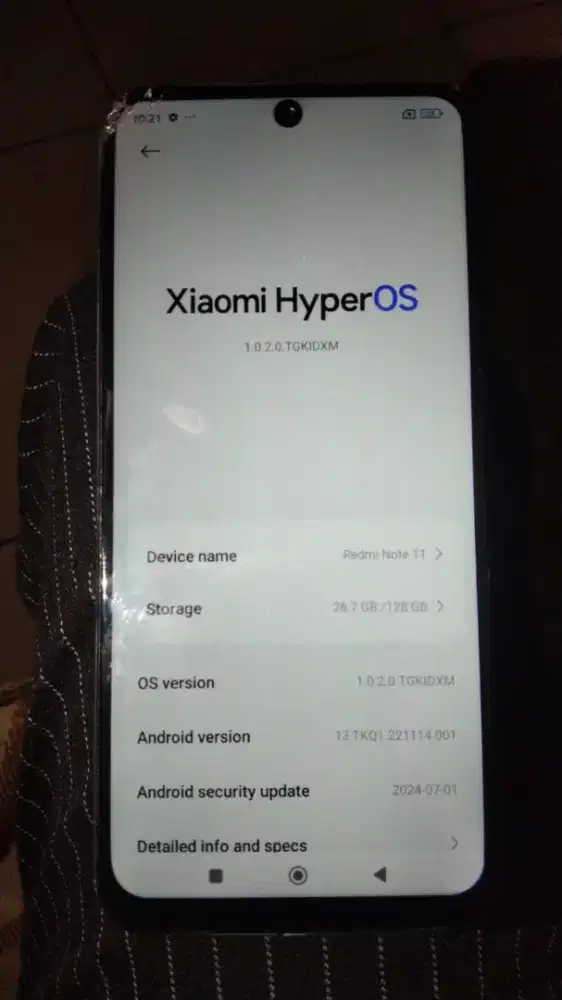 redmi note 11 ram 6/128