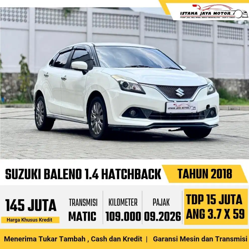 SUZUKI BALENO HB AT 2018