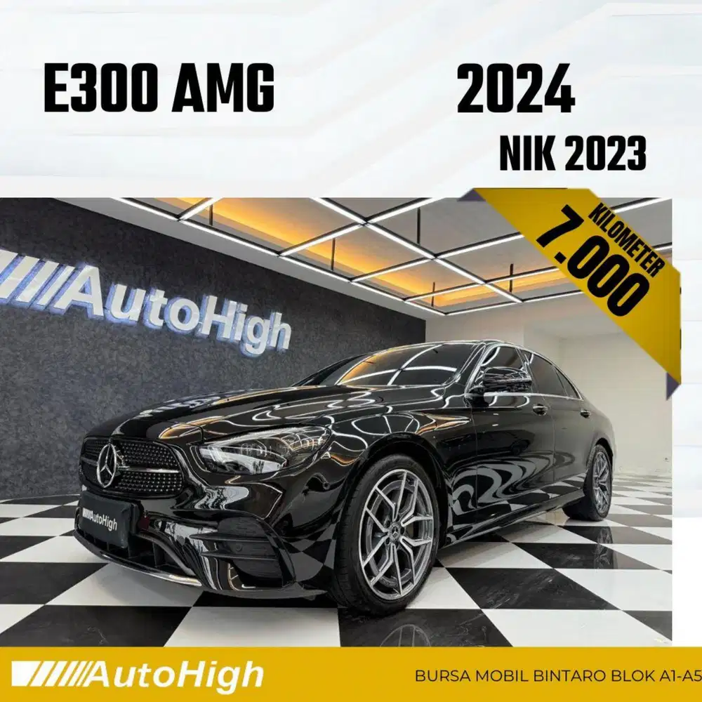 DP10% [Km7.000] E300 AMG 2023 White Reg 2022 #AUTOHIGH