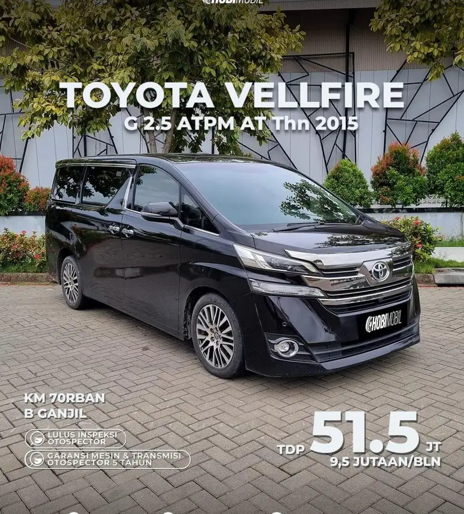 Vellfire G 2.5 ATPM AT Thn 2015