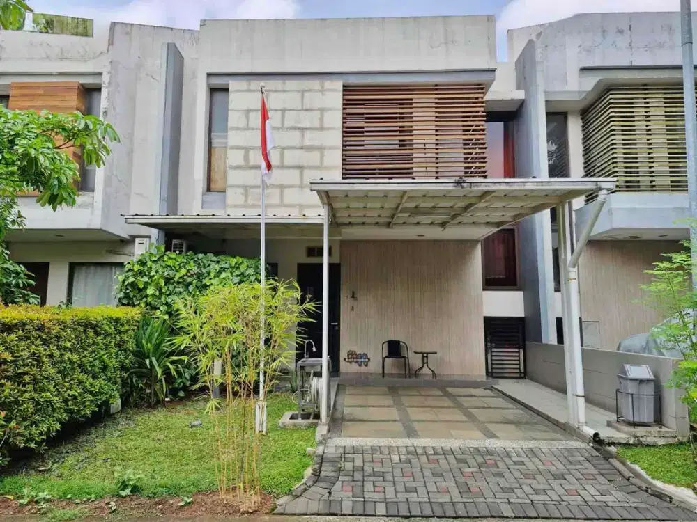 Cluster Prestigia The Eminent BSD startegis hadap utara semi furnish