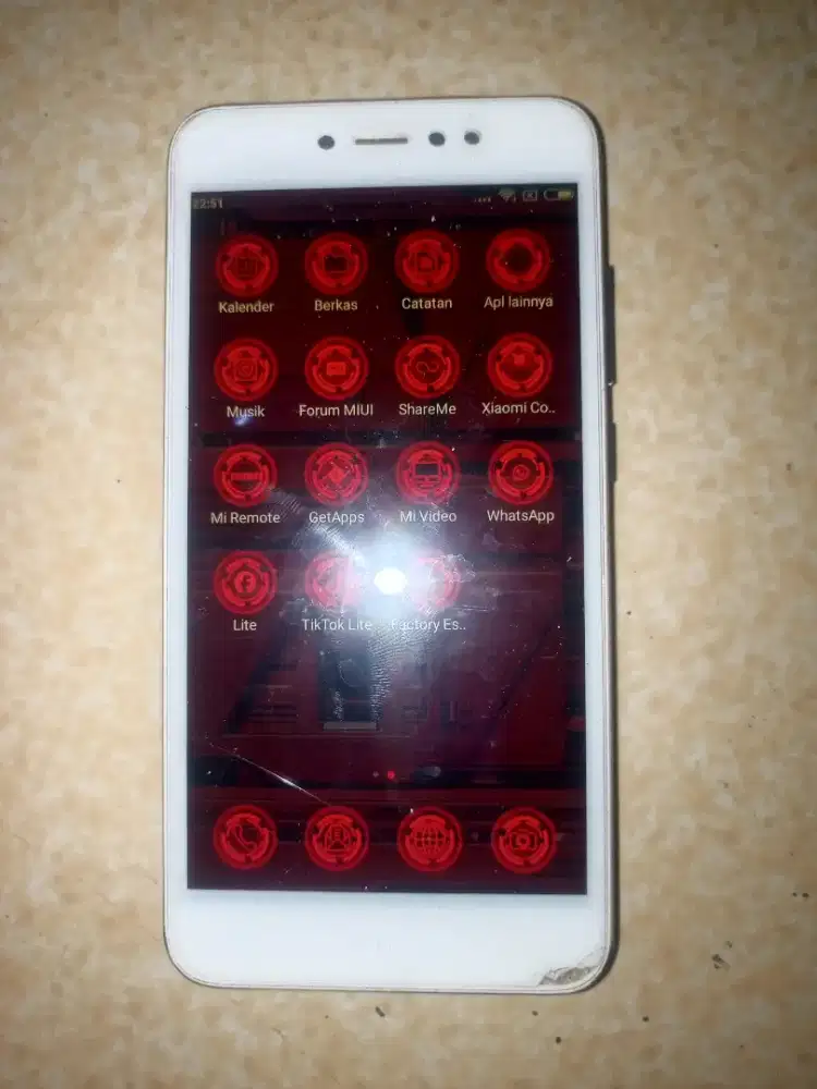 Jual hp bekas redmi note 5 a