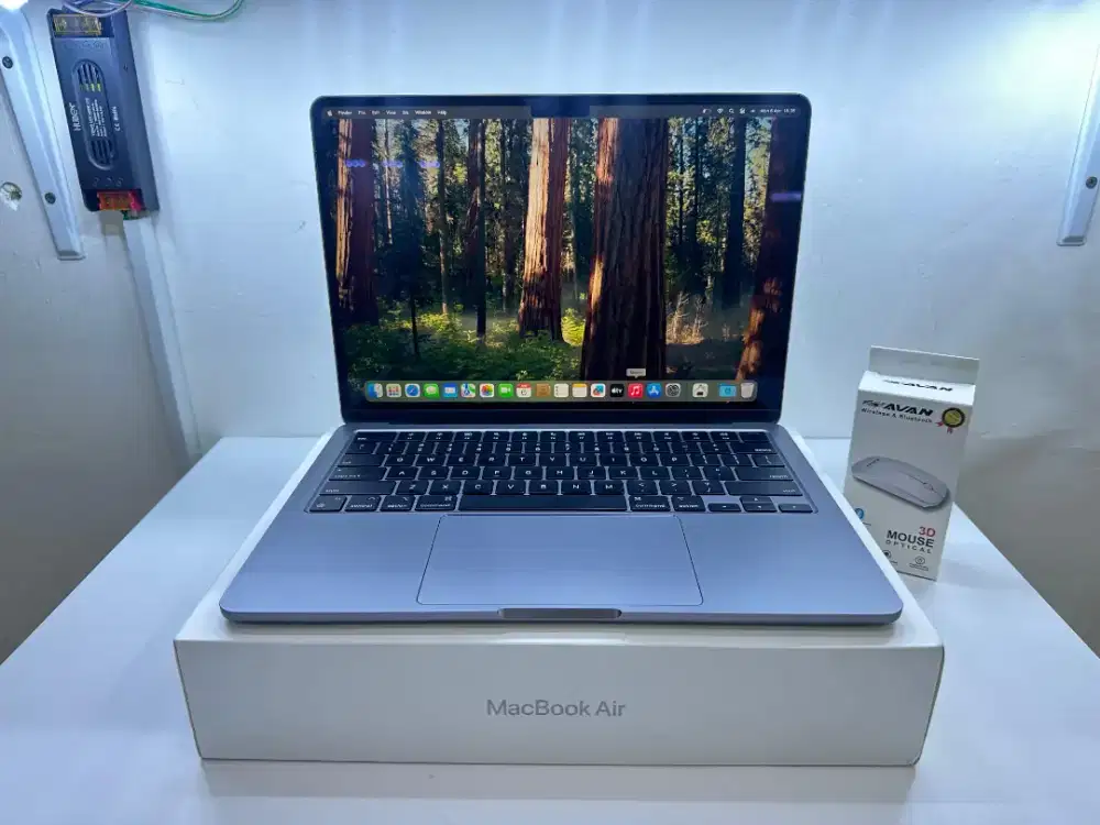 MACBOOK AIR 13 M2 16/256GB CC 21 BH 100%FULLSET GARANSI ON