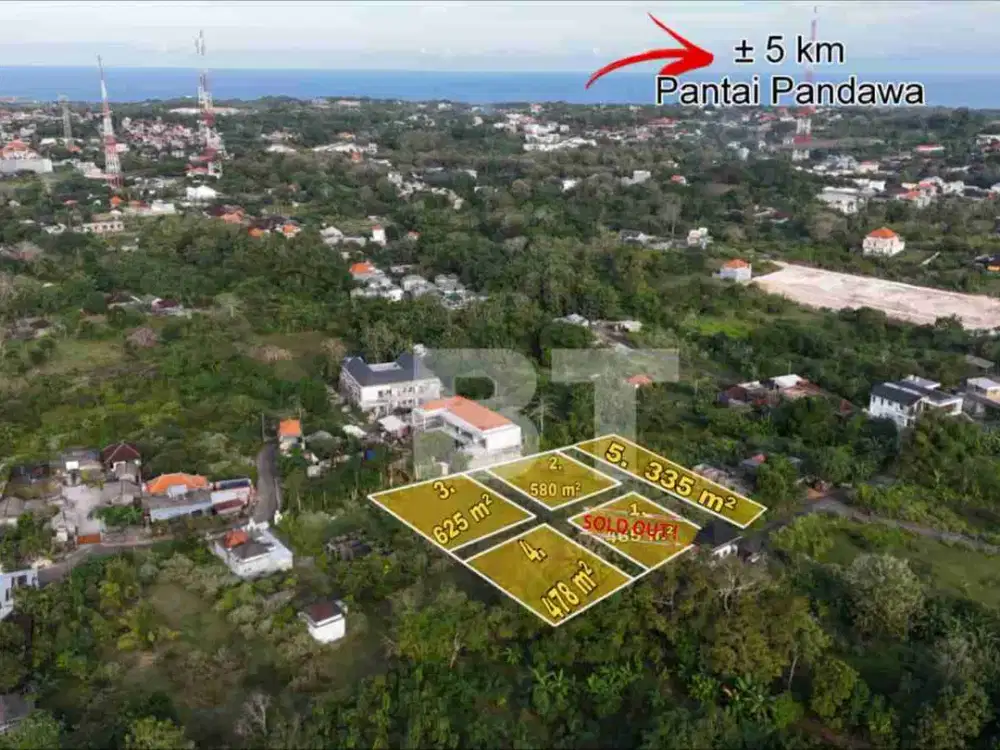 Tanah Hook Termurah Zona Kuning Asih Devi Kutuh Bali