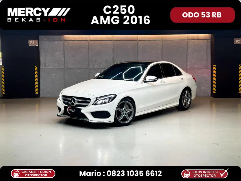 Odo 53 rb !! Mercy C250 Mercedes Benz Amg Line Tahun 2016
