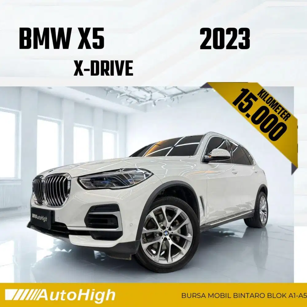 DP10% [Km15.000] X5 X-Drive 7Seater 2023 White Reg 2024 #AUTOHIGH