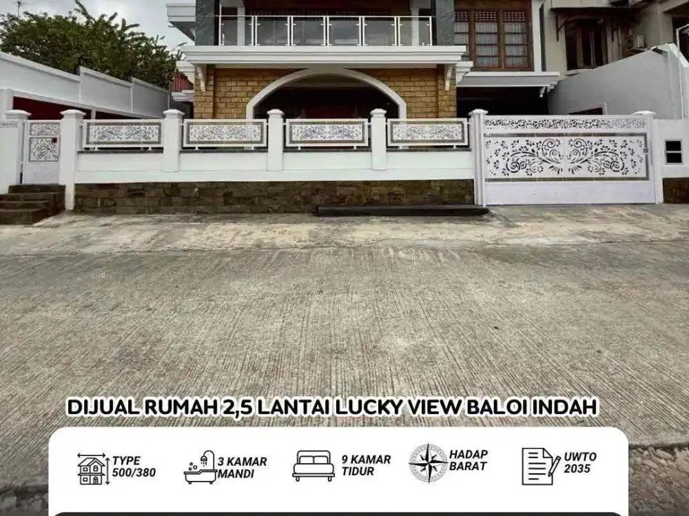 Dijual rumah lucky view baloi batam