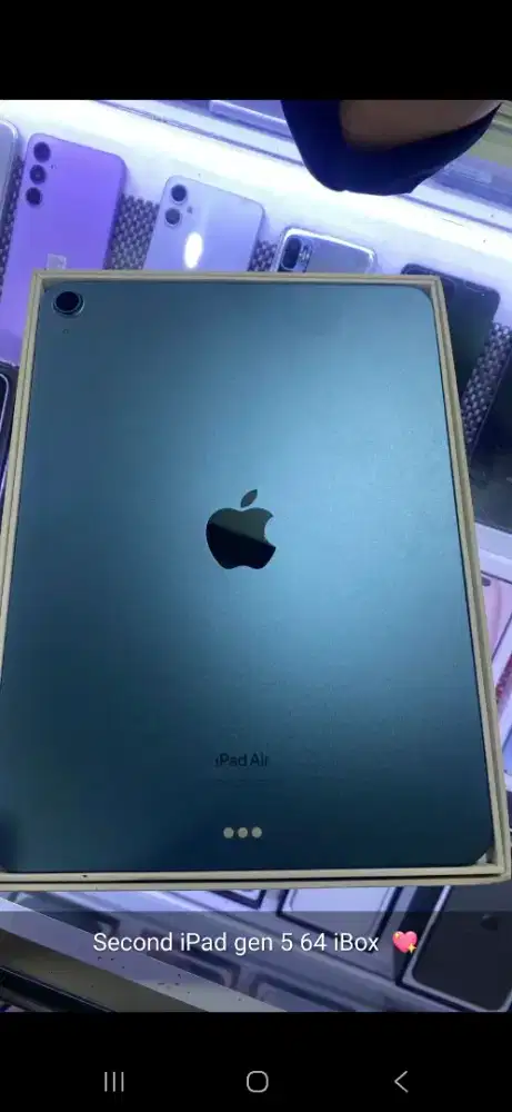 iPad Gen 5 64GB iBox Second –  Siap Pakai, Cocok Untuk Kerja & Belajar