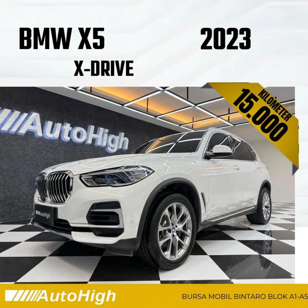 DP10% [Km15.000] X5 X-Drive 7Seater 2023 White Reg 2022 #AUTOHIGH