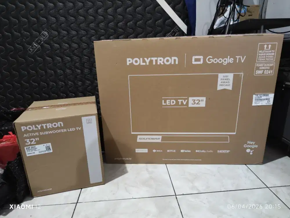 Google tv POLYTRON PLD-32BG5058 + SoundBar.. Murah saja