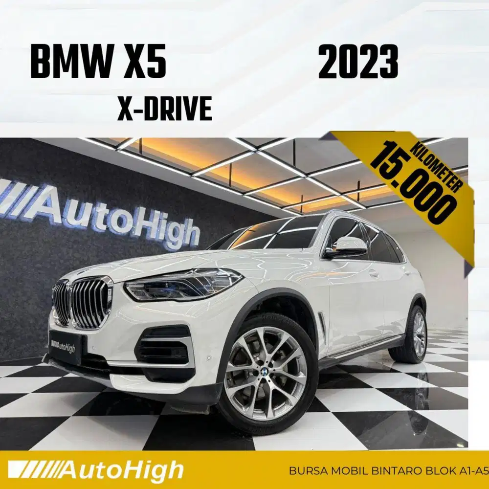 DP10% [Km15.000] X5 X-Drive 7Seater 2023 White Reg 2022 #AUTOHIGH