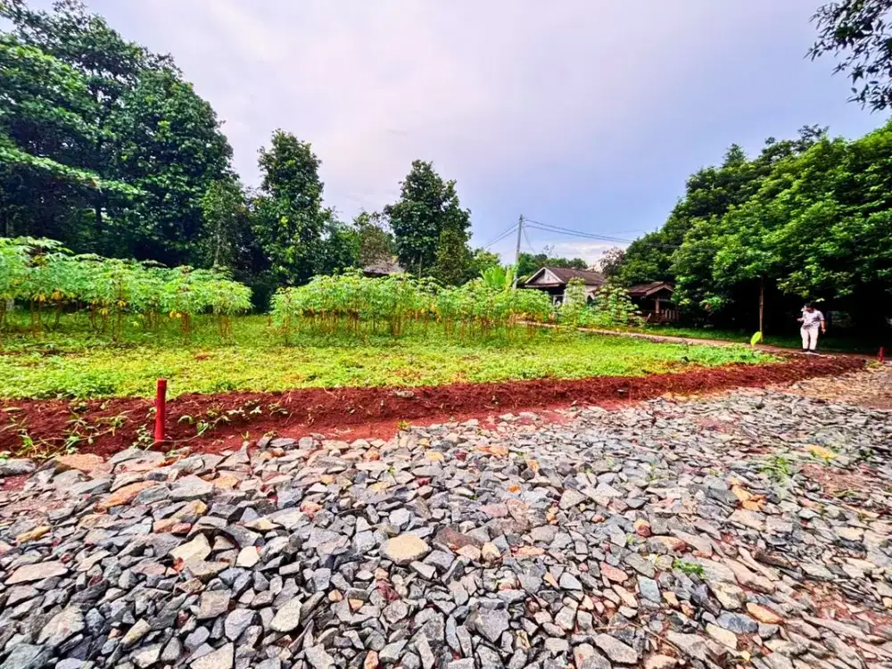 Kavling Tanah 1 Jt-an Dekat Pintu Tol Burangkeng, SHM